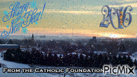 Catholic Foundation New Year animovaný GIF