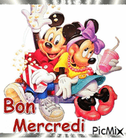bon mercredi - Zdarma animovaný GIF