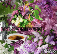 WELCOME APRIL Animiertes GIF