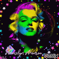 Rainbow Marilyn