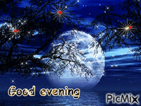 krásný večer - Darmowy animowany GIF