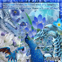May your Friday be filled with joy - GIF animé gratuit