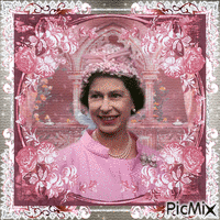 Elizabeth II, Reine d'Angleterre Gif Animado