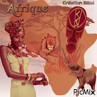 Afrique par BBM animowany gif