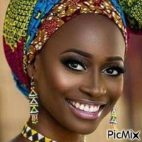 Portrait d'une beauté africaine