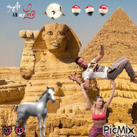 Good morning-Pyramids Egypt - Nemokamas animacinis gif