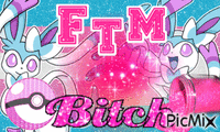 ftm btch - GIF animé gratuit