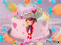 happy birthday! GIF animado
