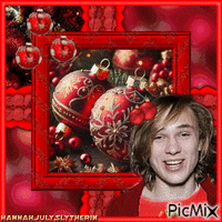 {{♣William Moseley & Christmas Baubles♣}} - GIF animate gratis