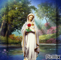 BLESSED MOTHER Animated GIF