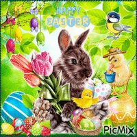 Happy Easter 20 - Безплатен анимиран GIF