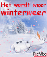 winterweer - GIF animé gratuit