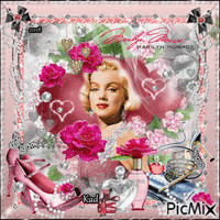 Miss Marilyn... - GIF animé gratuit