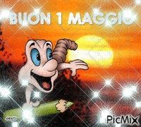 BUON 1 MAGGIO GIF animé