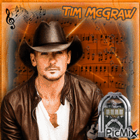 Tim McGraw Fan (ORANGE)