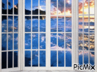 Il mare dalla finestra - GIF animado grátis