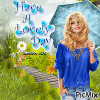 LOVELY DAY 动画 GIF