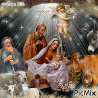 Nativité par BBM animeret GIF