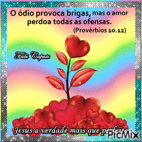 Provérbios 10.12 - Бесплатный анимированный гифка