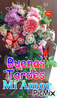 Buenas Tardes mi Amor - Free animated GIF