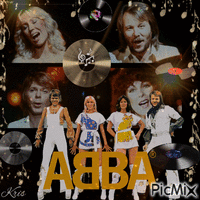 ABBA animerad GIF