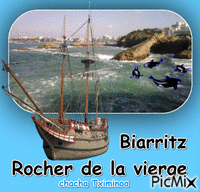Biarritz GIF animata