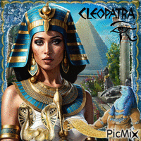 Queen Cleopatra animowany gif
