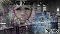 I LOVE NEW YORK - Бесплатни анимирани ГИФ
