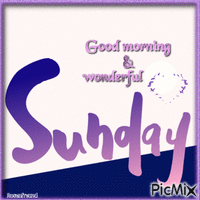 Good Morning--Sunday Animated GIF