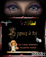 une pensee pour ma mere ♥♥♥ 动画 GIF