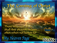 The coming of Christ