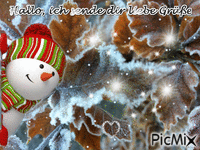 Winterliche Grüße - Безплатен анимиран GIF
