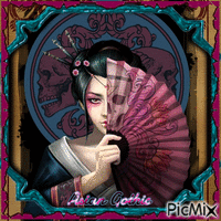 Asian Gothic - Бесплатный анимированный гифка