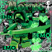 emo morro sparkle gif - Бесплатный анимированный гифка