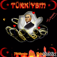 TÜRKİYEM - Бесплатный анимированный гифка
