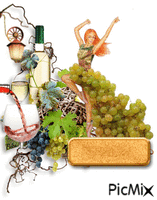 Wine tasting GIF animata