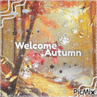 Welcome Autumn~by Kyubi_ykw - Бесплатный анимированный гифка