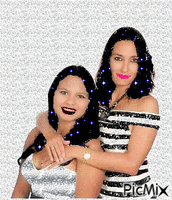 madre & hija - Free animated GIF