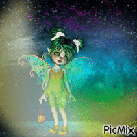 Fairy in the night