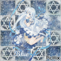 ✶ I'm Blue {by Merishy} ✶ GIF animado