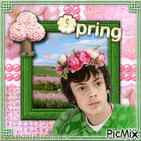 {♣}The Cherry Blossoms of Spring with Skandar{♣} - 免费动画 GIF