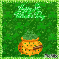 Happy St. Patrick's Day - Nemokamas animacinis gif