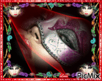 La femme masquer ♥♥♥ анимиран GIF