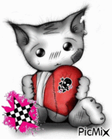 Petit chat - Bezmaksas animēts GIF