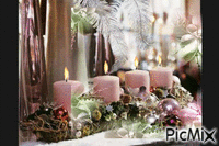Natal mesa - GIF animado grátis