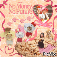 <Rule No.3> No Money No Future animovaný GIF