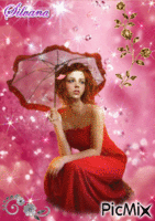 Pioggia di fiori - GIF animado gratis