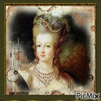 Marie-Antoinette - Bezmaksas animēts GIF