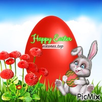 Happy Easter- GIF animata