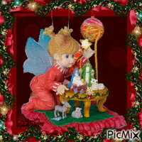 Áldott Karácsonyt és Boldog Új Évet kívánok! animált GIF